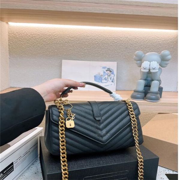 2023 fashion classics handbag shoulder bag brand loulou y-shaped designer seam leather ladies metal chain clamshell messenger chain bags bla
2023 fashion classics handbag shoulder bag brand loulou y-shaped designer seam leather ladies metal chain clamshell messenger chain bags bla