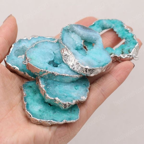 natural stone irregular green agate crystal bud pendant crafts jewelry making diy necklace earring accessories gift party 20x35mm, Bronze;silver
natural stone irregular green agate crystal bud pendant crafts jewelry making diy necklace earring accessories gift party 20x35mm, Bronze;silver
