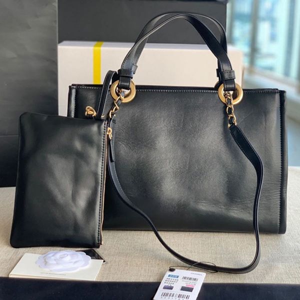 Delicate knockoff Designer Shopping bag 34CM Genuine leather Tote bag With Box YC187
Delicate knockoff Designer Shopping bag 34CM Genuine leather Tote bag With Box YC187
