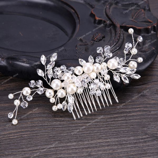 2018 new european design leaves wedding hair accessories pearl crystal flower bridal hair comb wedding hair jewelry gift fashion jewelryhair, White;golden
2018 new european design leaves wedding hair accessories pearl crystal flower bridal hair comb wedding hair jewelry gift fashion jewelryhair, White;golden
