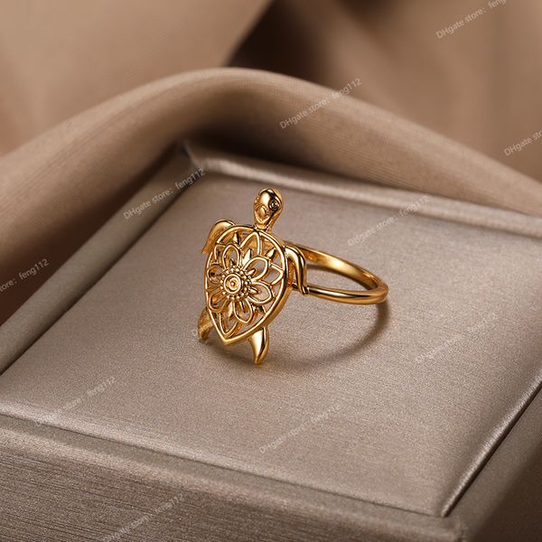 cute turtle ring for women fashion retro dragon sun coconut tree bee ring summer beach jewelry animal finger accessories gifts fashion jewel, Golden;silver
cute turtle ring for women fashion retro dragon sun coconut tree bee ring summer beach jewelry animal finger accessories gifts fashion jewel, Golden;silver