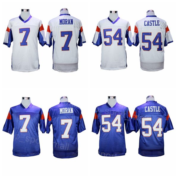 moive football blue mountain state jersey 7 alex moran 54 thad castle college home blue away white all stitched breathable university for sp, Black
moive football blue mountain state jersey 7 alex moran 54 thad castle college home blue away white all stitched breathable university for sp, Black
