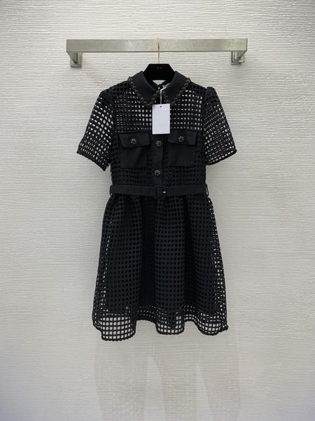 street style dresses 2023 summer lapel neck short sleeve print fashion milan runway dress designer brand same style womens 0418-2, Black;pink
street style dresses 2023 summer lapel neck short sleeve print fashion milan runway dress designer brand same style womens 0418-2, Black;pink