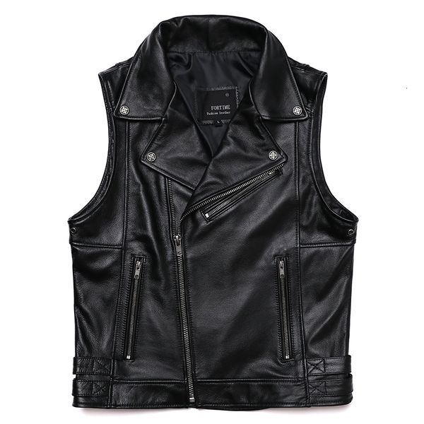 men's vests classical motorcycle oblique zipper genuine leather vest real cowhide sleeveless jacket slim biker waistcoat outwear man 23, Black;white
men's vests classical motorcycle oblique zipper genuine leather vest real cowhide sleeveless jacket slim biker waistcoat outwear man 23, Black;white