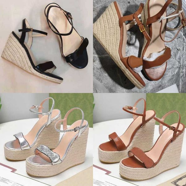 women wedge platform sandals espadrille matelasse fashion twine braided platform heel heels leather fisherman shoes with box no291, Black
women wedge platform sandals espadrille matelasse fashion twine braided platform heel heels leather fisherman shoes with box no291, Black