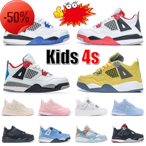with box 4s basketball shoes kids youth toddlers jumpman 4 sneakers motorsports fire red what the lightning sail pink university blue traine, Black
with box 4s basketball shoes kids youth toddlers jumpman 4 sneakers motorsports fire red what the lightning sail pink university blue traine, Black