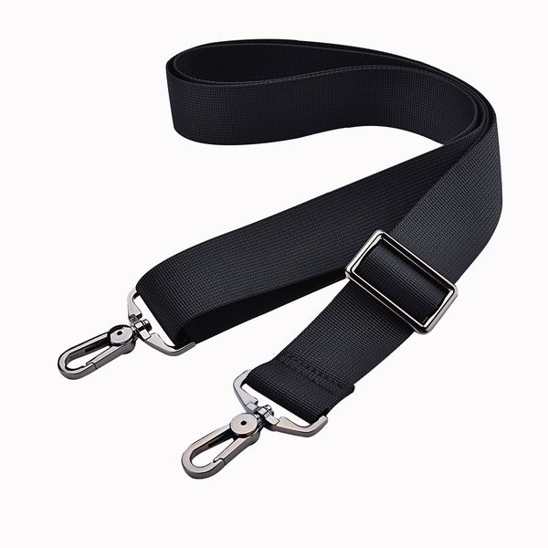 bag parts accessories 3.8cm wide computer bag strap nylon for men's handbag briefcase crossbody bag shoulder belts adjustable long band, Black
bag parts accessories 3.8cm wide computer bag strap nylon for men's handbag briefcase crossbody bag shoulder belts adjustable long band, Black