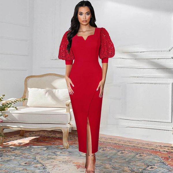 dresses v neck half lantern sleeve patchwork hollow out bodycon dress evening party dress women elegant slit slim pencil dress 2022, Black;gray
dresses v neck half lantern sleeve patchwork hollow out bodycon dress evening party dress women elegant slit slim pencil dress 2022, Black;gray