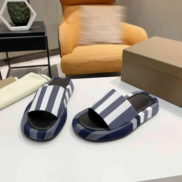 high-quality factory shoes slippers designer brand bur checked cotton slider color block cotton hemp fashion all-match women's summer r, Black
high-quality factory shoes slippers designer brand bur checked cotton slider color block cotton hemp fashion all-match women's summer r, Black