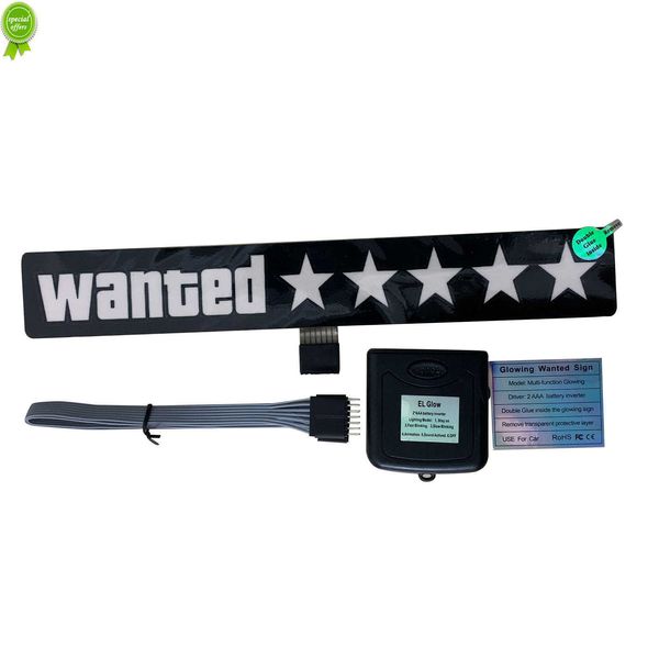 new wanted 5 star jdm car windshield glow panel electric marker lamp blue led decoration light sticker flashing lights
new wanted 5 star jdm car windshield glow panel electric marker lamp blue led decoration light sticker flashing lights