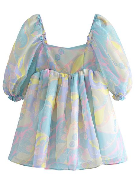 dresses 2022 fashion women vintage puff sleeve organza princess short dress elegant ladies summer holiday party dress vestido, Black;gray
dresses 2022 fashion women vintage puff sleeve organza princess short dress elegant ladies summer holiday party dress vestido, Black;gray