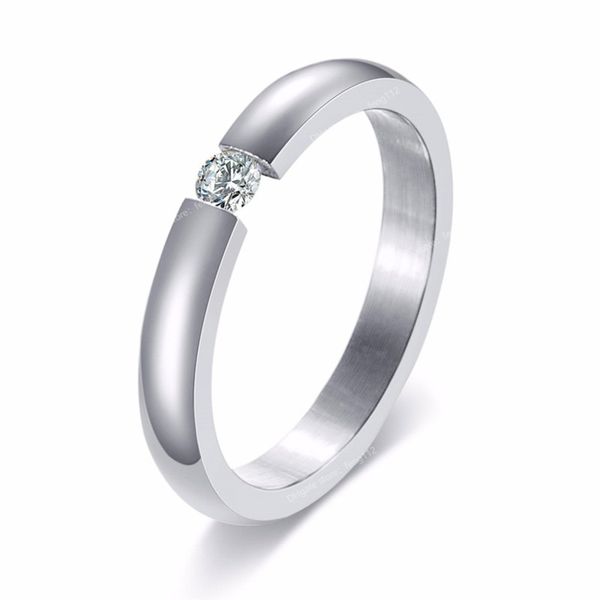 3mm simple high polished 4 colors stainless steel cubic zirconia stone engagement wedding rings for woman fashion jewelryrings, Golden;silver
3mm simple high polished 4 colors stainless steel cubic zirconia stone engagement wedding rings for woman fashion jewelryrings, Golden;silver