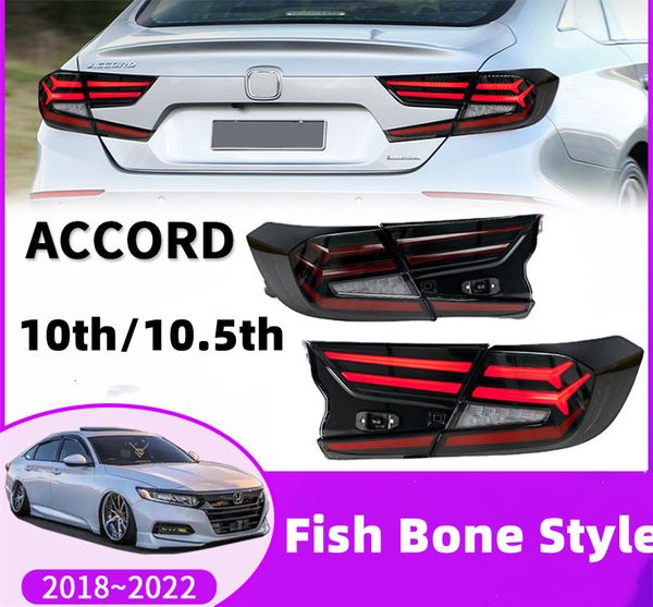 auto styling led taillights for honda accord 10th/10.5th 20 18-2022 car rear reverse brake slamp taillight
auto styling led taillights for honda accord 10th/10.5th 20 18-2022 car rear reverse brake slamp taillight