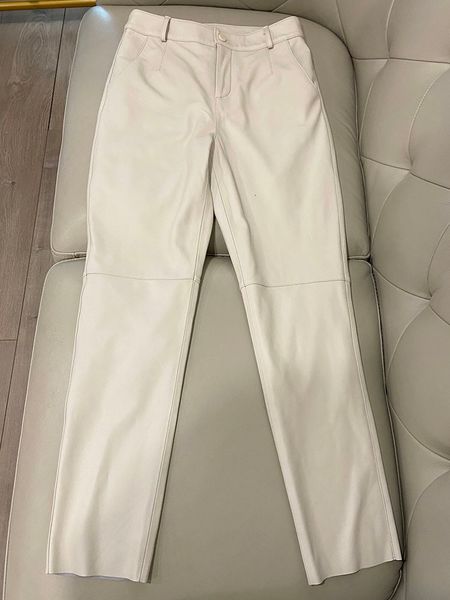 women's pants capris cargo pants women korean fashion spring autumn genuine leather trousers women streetwear 230418, Black;white
women's pants capris cargo pants women korean fashion spring autumn genuine leather trousers women streetwear 230418, Black;white