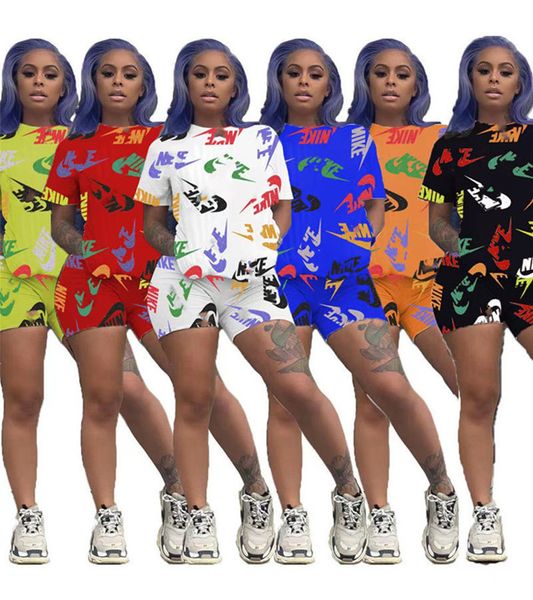 2023 brand women letter tracksuits summer 2 piece sets short sleeve t-shirt shorts fashion sports suit crew neck outfits pullover jogging su, Gray
2023 brand women letter tracksuits summer 2 piece sets short sleeve t-shirt shorts fashion sports suit crew neck outfits pullover jogging su, Gray