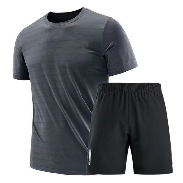 men's tracksuits arrival sports quick dry suit men's summer tracksuits handsome shorts two pieces set short-sleeved t shirt 2pcs s, Gray
men's tracksuits arrival sports quick dry suit men's summer tracksuits handsome shorts two pieces set short-sleeved t shirt 2pcs s, Gray