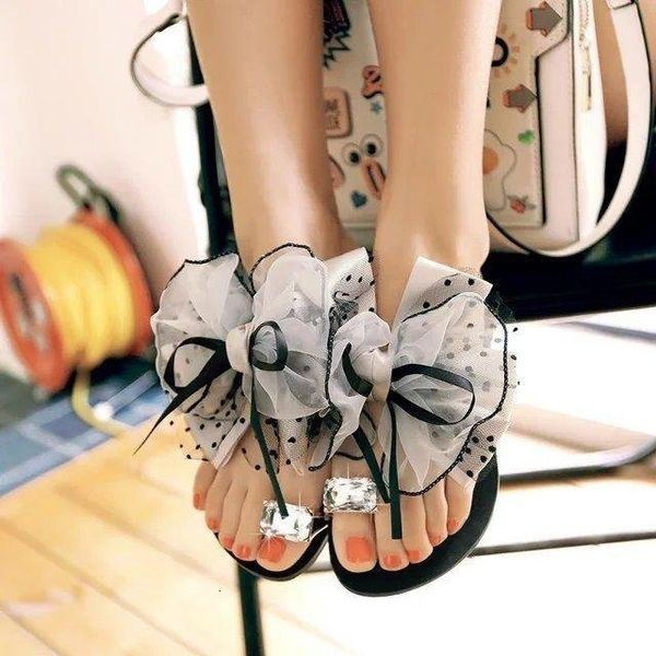 slippers summer cute bowtie decorate non-slip sandals slipper flats mules casual fashion female beach flip flops mesh beach slides 230418, Black
slippers summer cute bowtie decorate non-slip sandals slipper flats mules casual fashion female beach flip flops mesh beach slides 230418, Black