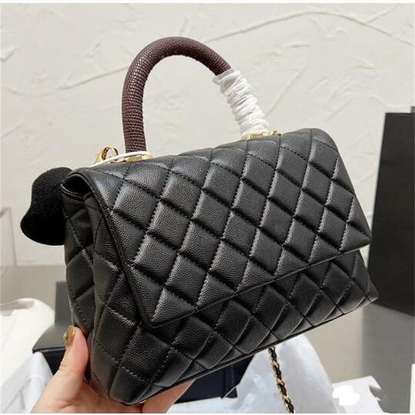 designer women's bag classic coco tote bag designer mini bag caviar calf leather quilted plaid chain handle single luxury crossbody out
designer women's bag classic coco tote bag designer mini bag caviar calf leather quilted plaid chain handle single luxury crossbody out