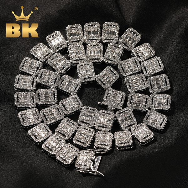 strands strings the bling king 13mm zinc alloy baguettestone necklaces micro paved bling s link chain fashion mens hiphop jewelry 230418, Black
strands strings the bling king 13mm zinc alloy baguettestone necklaces micro paved bling s link chain fashion mens hiphop jewelry 230418, Black