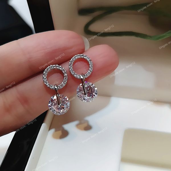 korean partysu style brilliant cubic zirconia women drop earrings 4 colors simple stylish female delicate earring jewelry earringsdangle ear, Silver
korean partysu style brilliant cubic zirconia women drop earrings 4 colors simple stylish female delicate earring jewelry earringsdangle ear, Silver