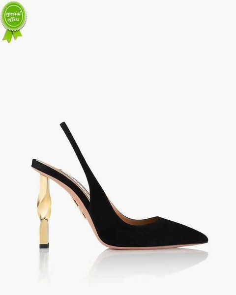 designer sandals aquazzura shoes perfect twist 105mm slingback aquazzura pumps black high heels party shoes
designer sandals aquazzura shoes perfect twist 105mm slingback aquazzura pumps black high heels party shoes