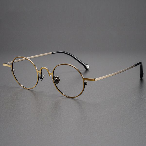 sunglasses frames handmade round glasses frame for men highgrade eyewear women metal optical prescription 230417, Silver
sunglasses frames handmade round glasses frame for men highgrade eyewear women metal optical prescription 230417, Silver
