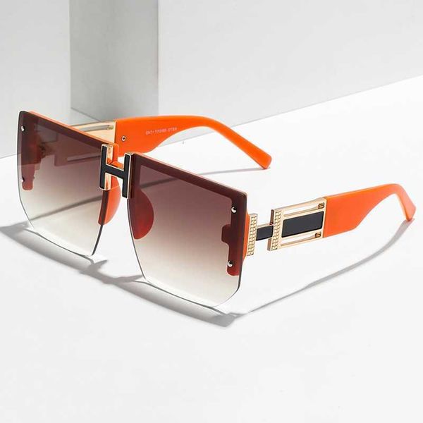 2023 luxury brand designer rimless oversized sunglasses women men fashion vintage square flat sun glasses shades uv400, White;black
2023 luxury brand designer rimless oversized sunglasses women men fashion vintage square flat sun glasses shades uv400, White;black