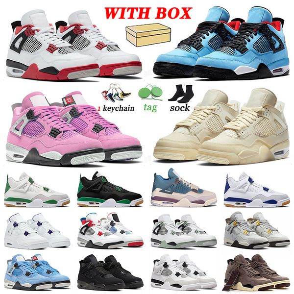 sports 4s jumpman 4 basketball shoes for men women fire red ts unviersity pink sail sb pine green purple metallic black cat pn dust seafoam, White;red
sports 4s jumpman 4 basketball shoes for men women fire red ts unviersity pink sail sb pine green purple metallic black cat pn dust seafoam, White;red