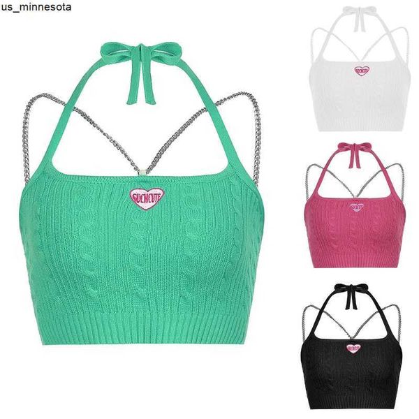 diy tanks camis women summer sleeveless halter crop babys love heart embroidery mini sweater vest twist ribbed knit slim camisole j230418, Black
diy tanks camis women summer sleeveless halter crop babys love heart embroidery mini sweater vest twist ribbed knit slim camisole j230418, Black