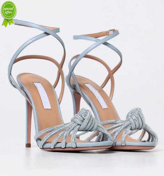 designer sandals luxury women summer celeste sandals shoes aquazzuras crystal-embellished toe straps knotted lady high heels eu35-43 origina, Black
designer sandals luxury women summer celeste sandals shoes aquazzuras crystal-embellished toe straps knotted lady high heels eu35-43 origina, Black