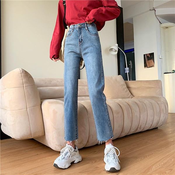 jeans dd2414 jeans women's new highwaisted slimfit straightleg slim cropped jeans, Blue
jeans dd2414 jeans women's new highwaisted slimfit straightleg slim cropped jeans, Blue