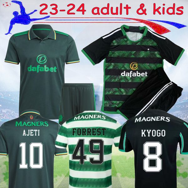 2023 celtic away soccer jerseys home 4th kyogo jota ajeti 23 24 abada mcgregor turnbull starfelt carter-vickers football shirt mens kids kit, Black
2023 celtic away soccer jerseys home 4th kyogo jota ajeti 23 24 abada mcgregor turnbull starfelt carter-vickers football shirt mens kids kit, Black