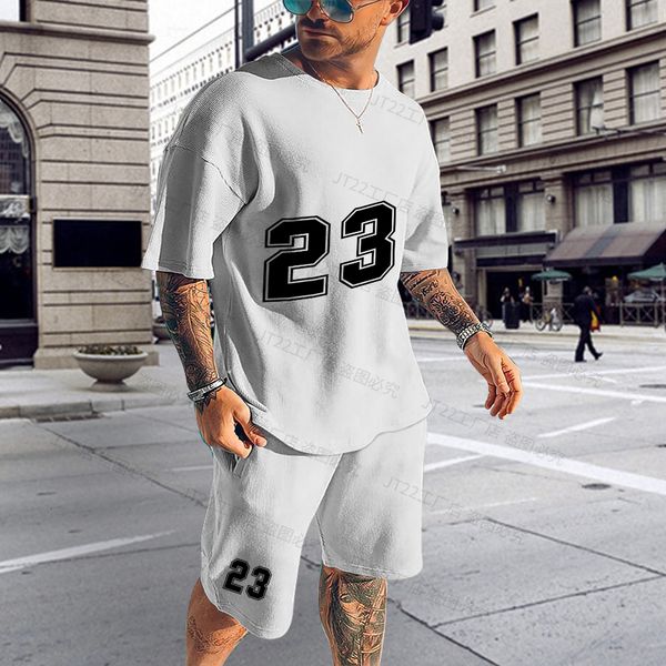 men's tracksuits summer basketball clothes soccer tracksuit men's t shirt set short sleeve suit shorts sportswear jogging quality, Gray
men's tracksuits summer basketball clothes soccer tracksuit men's t shirt set short sleeve suit shorts sportswear jogging quality, Gray