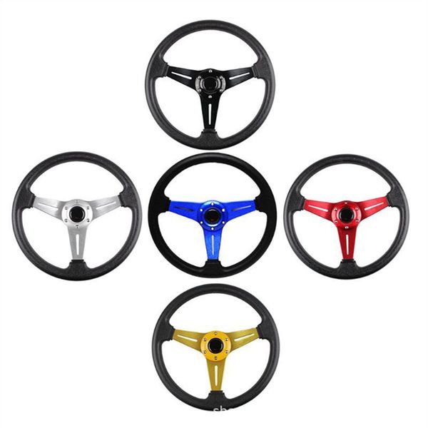 3-stage 14" 350mm steering wheel car racing chrome spokes general for sport racing steering wheel with pvc aluminum horn button
3-stage 14" 350mm steering wheel car racing chrome spokes general for sport racing steering wheel with pvc aluminum horn button