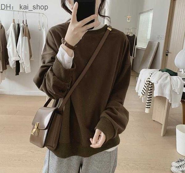 women's hoodies & sweatshirts sweater coat spring and autumn new korean version slim long sleeve round neck basic cotton 21, Black
women's hoodies & sweatshirts sweater coat spring and autumn new korean version slim long sleeve round neck basic cotton 21, Black