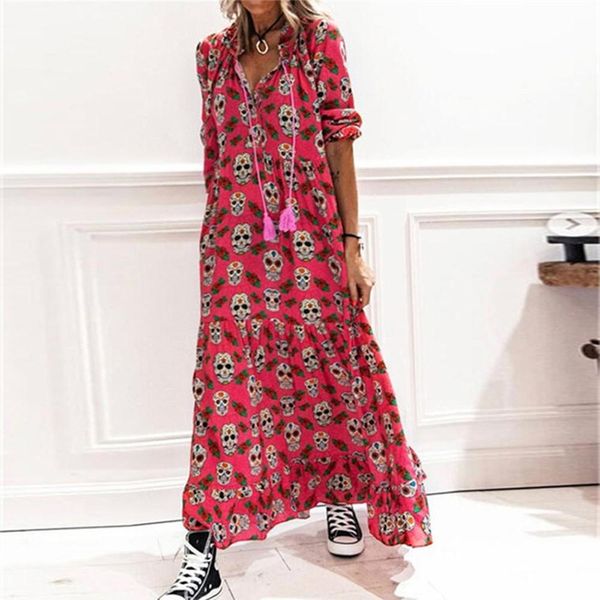 dresses elegant printed dress y2k women's autumn sundress casual long sleeve maxi vestido female lapel button robe vestidos mujer femme, Black;gray
dresses elegant printed dress y2k women's autumn sundress casual long sleeve maxi vestido female lapel button robe vestidos mujer femme, Black;gray