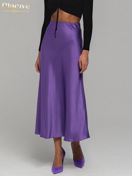dresses clacive casual purple satin silk skirt women high waisted summer fashion long skirt new 2022 elegant ladies office midi skirts, White;black
dresses clacive casual purple satin silk skirt women high waisted summer fashion long skirt new 2022 elegant ladies office midi skirts, White;black