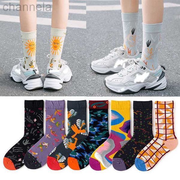 men's socks european and american fashion brand new design men personality cotton skateboard hip-hop middle tube stockings, Black
men's socks european and american fashion brand new design men personality cotton skateboard hip-hop middle tube stockings, Black