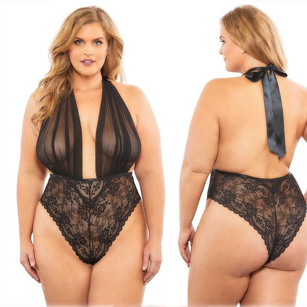 women's jumpsuits rompers avv halter mesh sheer bodysuit 2020 women new night club hollow out lace jumpsuit romper body feminino overal, Black;white
women's jumpsuits rompers avv halter mesh sheer bodysuit 2020 women new night club hollow out lace jumpsuit romper body feminino overal, Black;white