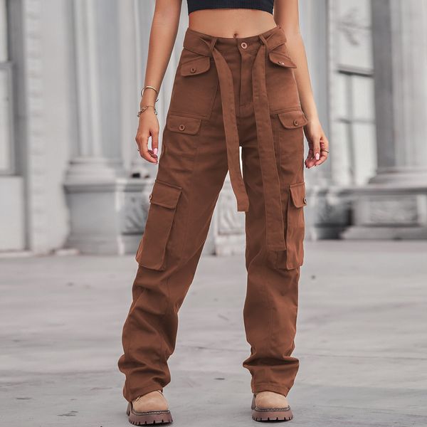 women's jeans streetwear washed denim multipocket casual overalls trousers 2023 women cargo pants straight leg workwear 230418, Blue
women's jeans streetwear washed denim multipocket casual overalls trousers 2023 women cargo pants straight leg workwear 230418, Blue