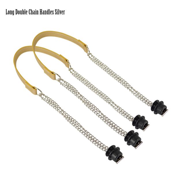 bag parts accessories one pair obag silver long double chain ot t handles for obag eva o bag women bag shoulder handbag 230418, Black
bag parts accessories one pair obag silver long double chain ot t handles for obag eva o bag women bag shoulder handbag 230418, Black