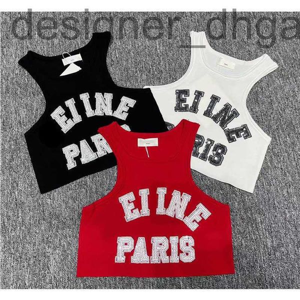 women's tanks & camis designer2023 designer women's tanks new women 3 color sleeveless letter pattern sequin o-neck crop fashion, White
women's tanks & camis designer2023 designer women's tanks new women 3 color sleeveless letter pattern sequin o-neck crop fashion, White