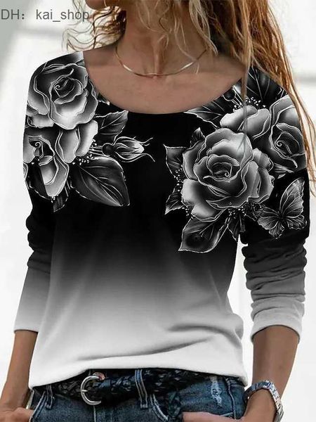 women's hoodies & sweatshirts green purple rose gradient printing long sleeve sweater daily versatile round neck painting 11, Black
women's hoodies & sweatshirts green purple rose gradient printing long sleeve sweater daily versatile round neck painting 11, Black
