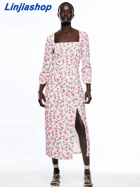 dresses summer dress floral print square collar fashion new midi dress vintage backless chic female long dresses vestidos mujer 22604, Black;gray
dresses summer dress floral print square collar fashion new midi dress vintage backless chic female long dresses vestidos mujer 22604, Black;gray