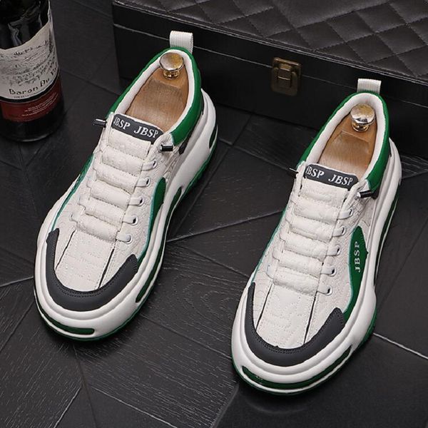 luxury designer young white green black casual shoes for men flats punk rock loafers walking sneakers d2h26
luxury designer young white green black casual shoes for men flats punk rock loafers walking sneakers d2h26