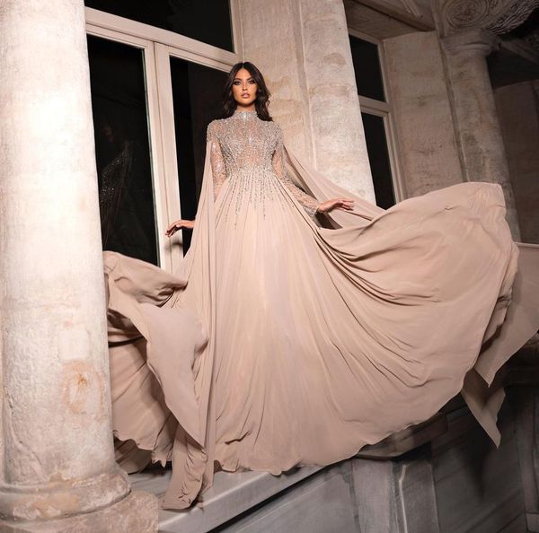 elegant a-line prom dresses long sleeves high neck appliques sequins beaded floor length diamonds 3d lace capes evening dress bridal gowns p, Black
elegant a-line prom dresses long sleeves high neck appliques sequins beaded floor length diamonds 3d lace capes evening dress bridal gowns p, Black