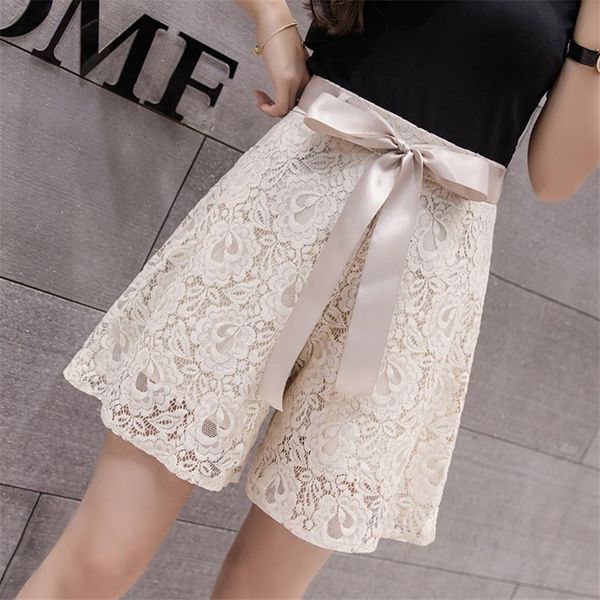 shorts gowyimmes 2021 summer big size sxl girl loose lace shorts women aline shorts lady high waist wide leg shorts outwear pd953, White;black
shorts gowyimmes 2021 summer big size sxl girl loose lace shorts women aline shorts lady high waist wide leg shorts outwear pd953, White;black