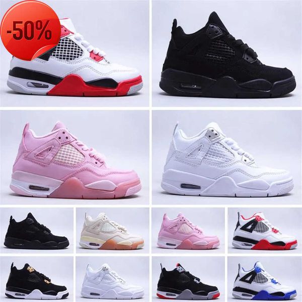 4 kids basketball shoes children outdoor sports gym red chicago 4s luxury athletic boy girls sneakers eur 28-35301a, Black
4 kids basketball shoes children outdoor sports gym red chicago 4s luxury athletic boy girls sneakers eur 28-35301a, Black