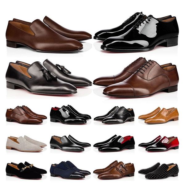 2023 mens dress shoes luxury designers genuine leather rivets patent leather red shoe black brown flat men outdoor business party wedding ox
2023 mens dress shoes luxury designers genuine leather rivets patent leather red shoe black brown flat men outdoor business party wedding ox