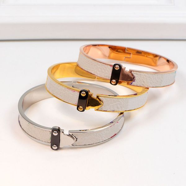 luxury stainless steel bangles cuff bracelets wristband pu leather bracelets classic original charm bracelets, Black
luxury stainless steel bangles cuff bracelets wristband pu leather bracelets classic original charm bracelets, Black